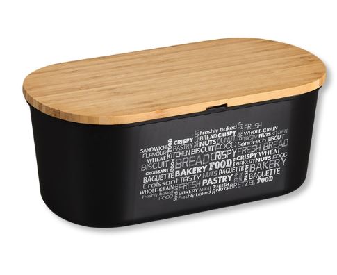 CAIXA PAO 34X20X14.5CM MELAMINA BAMBOO